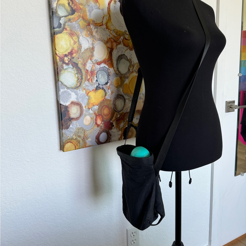 Lululemon small black crossbody bag